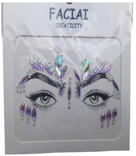 Lilac Face-Gems