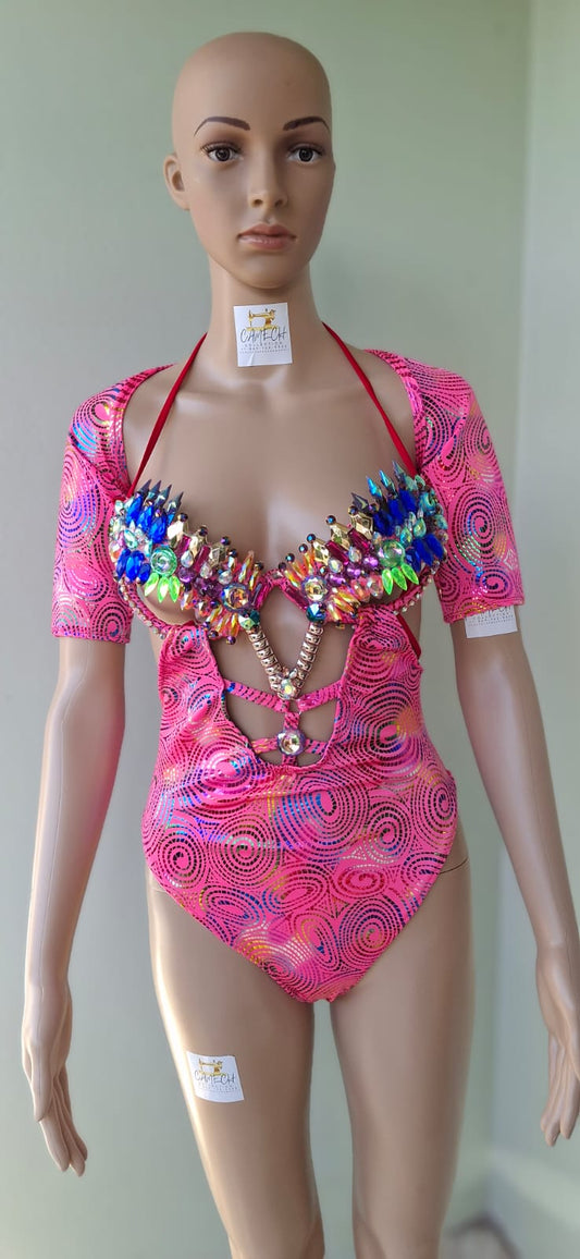 Pink Flare wire bra only